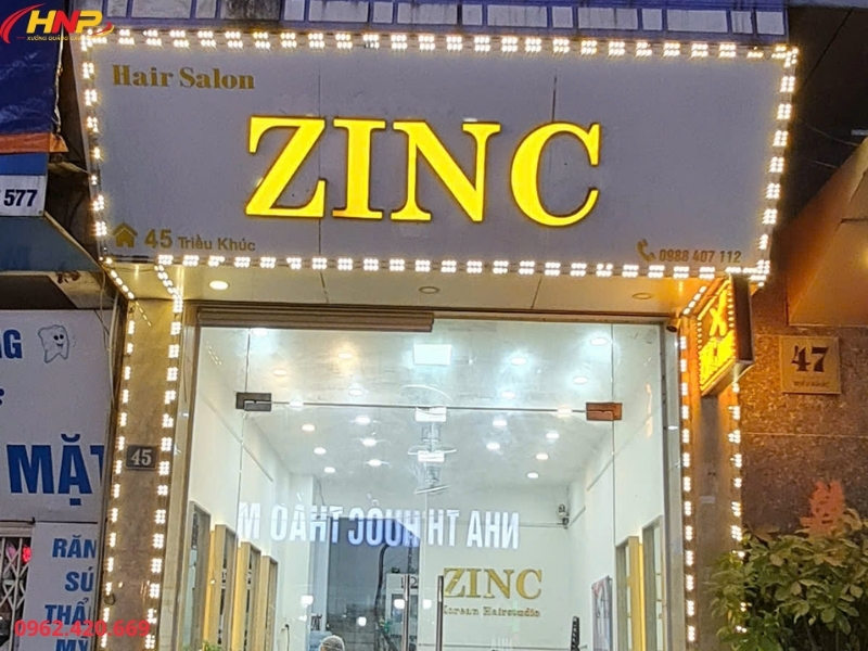 Báo Giá Biển Quảng Cáo Salon Tóc Mới Nhất