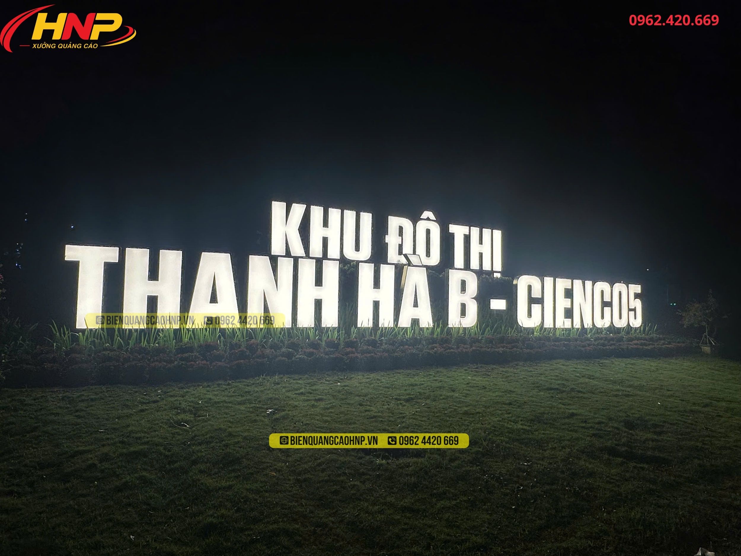 Làm Bộ Chữ Tên Khu Đô Thị Đẹp Giá Rẻ