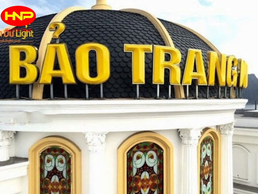 Đơn Vị Thi Công Bộ Chữ Nóc Tòa Nhà Giá Giá Rẻ