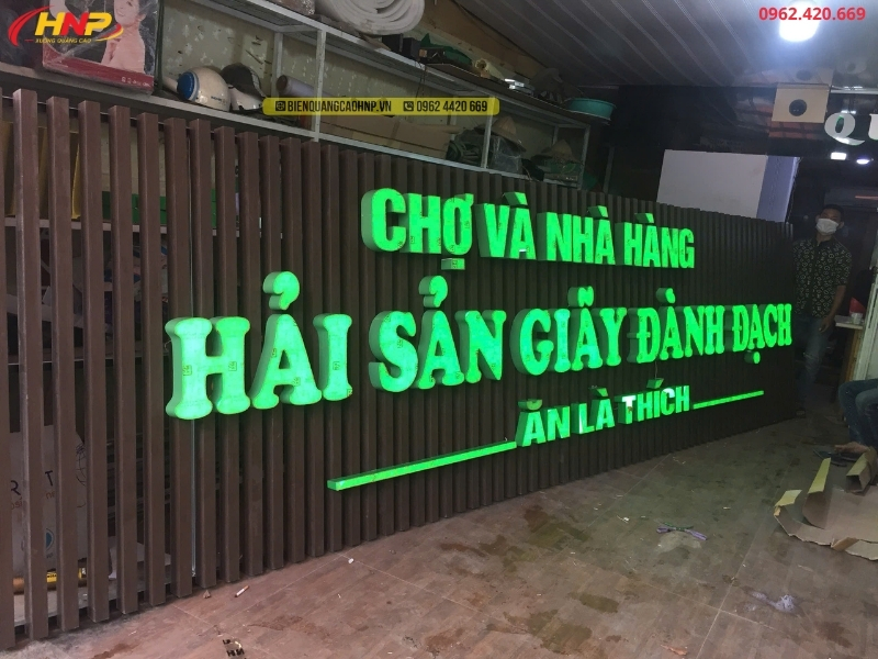 Thi Công Chữ Nổi Quảng Cáo Uy Tín Chuyên Nghiệp