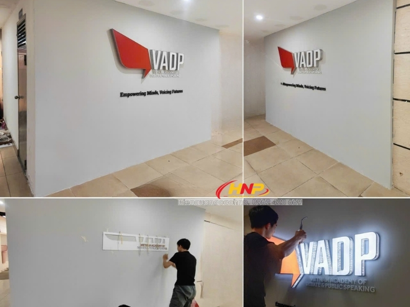 Thiết Kế Thi Công Backdrop Lễ Tân Công Ty