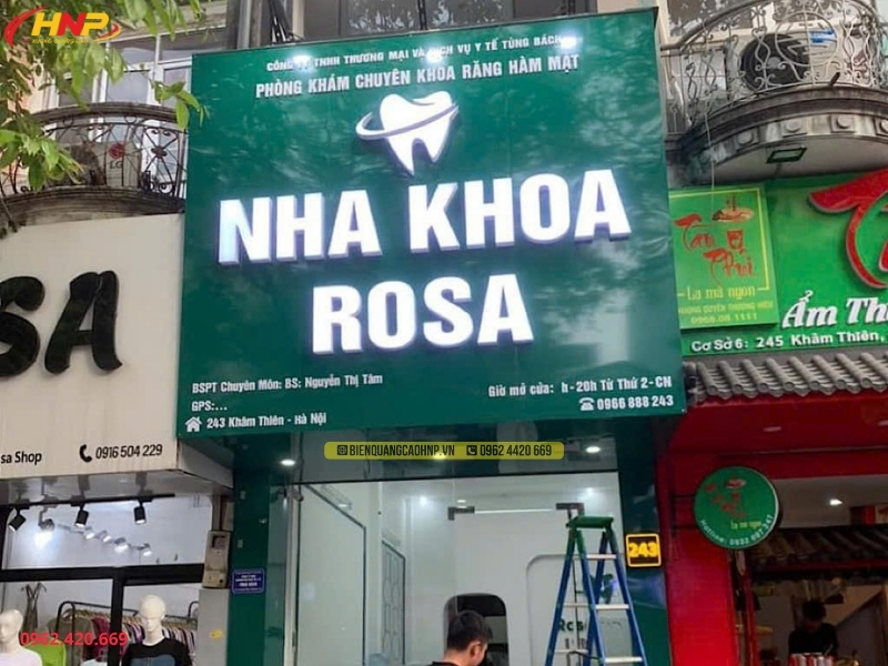 Biển Hiệu Phòng Khám Nha Khoa Giá Rẻ