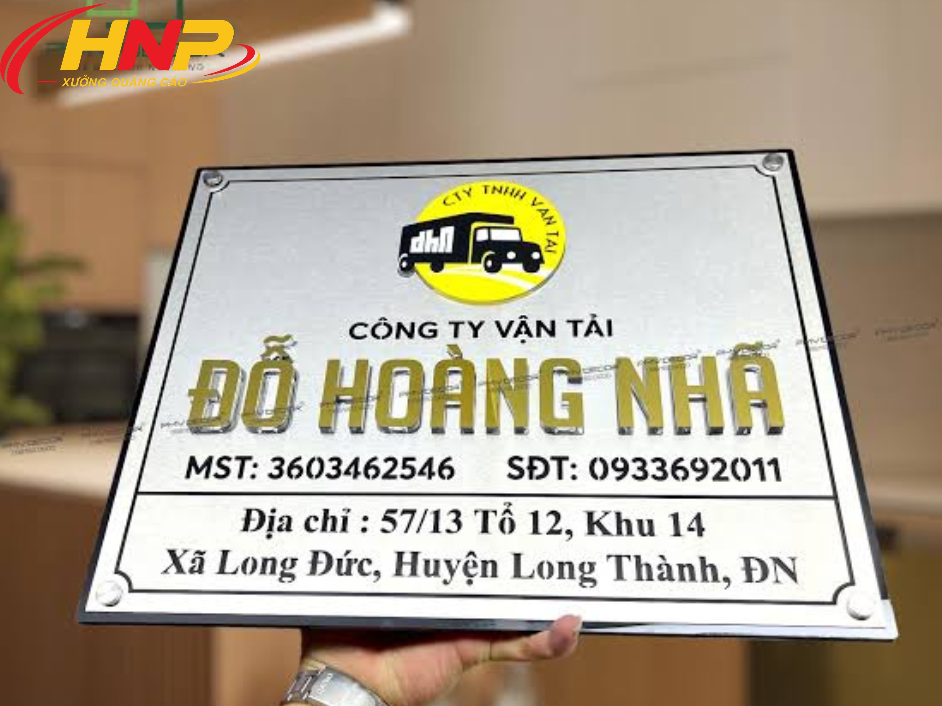 Làm Biển Hiệu Công Ty Giá Rẻ