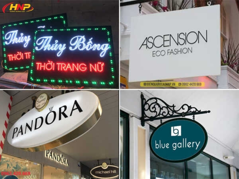 Thiết Kế Biển Hiệu Thời Trang Chuyên Nghiệp
