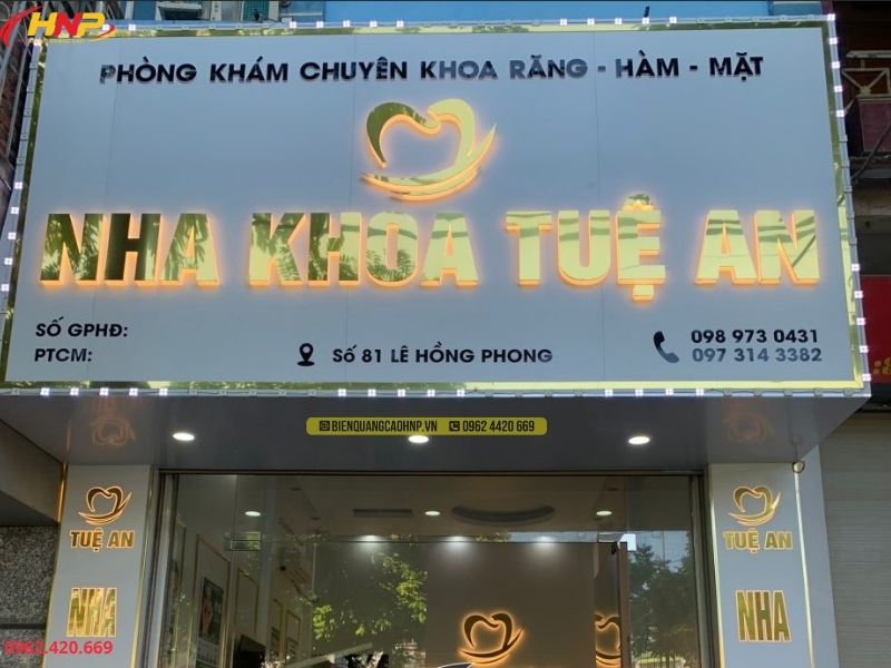 Biển Hiệu Phòng Khám Nha Khoa Giá Rẻ
