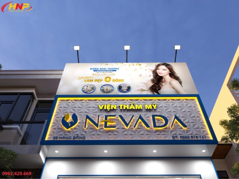 Thi Công Biển Quảng Cáo Spa Trọn Gói