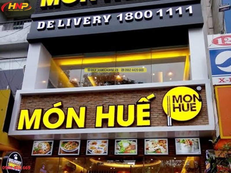 Làm Biển Hiệu Nhà Hàng Tại Hà Nội