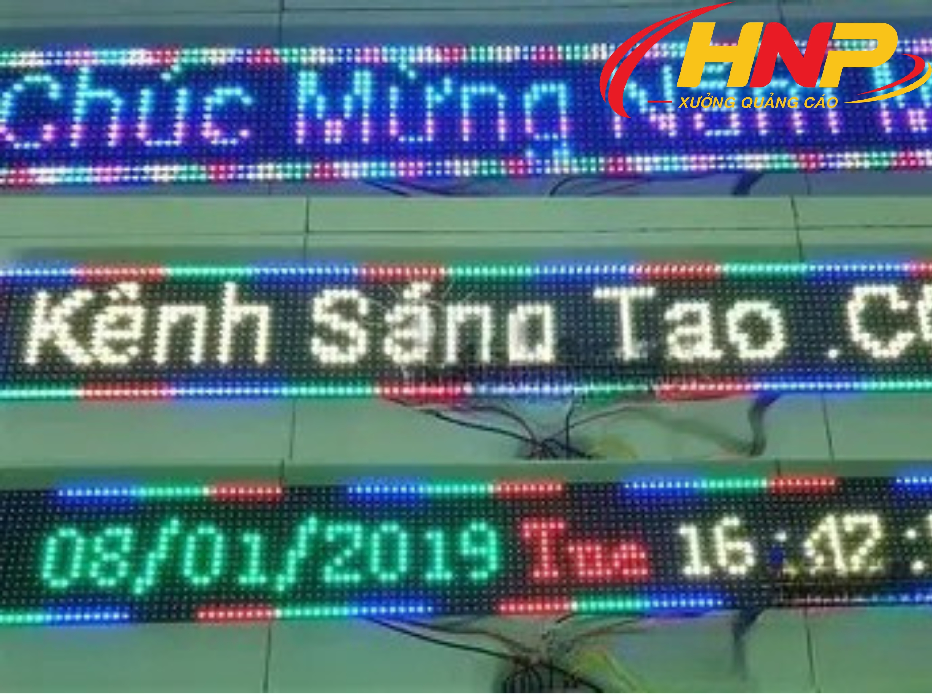 Làm Biển Hiệu Led Điện Tử Giá Rẻ