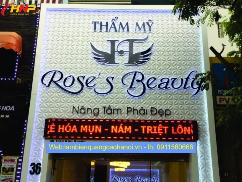 Thi Công Biển Quảng Cáo Spa Trọn Gói