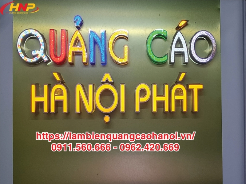 Làm Backdrop Lễ Tân Công Ty