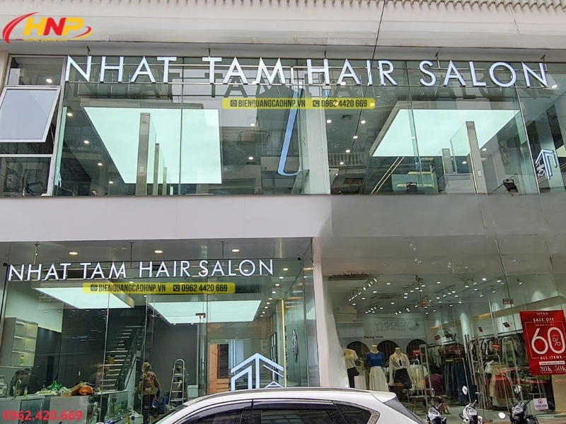 Thiết Kế Biển Quảng Cáo Salon Tóc Đẹp