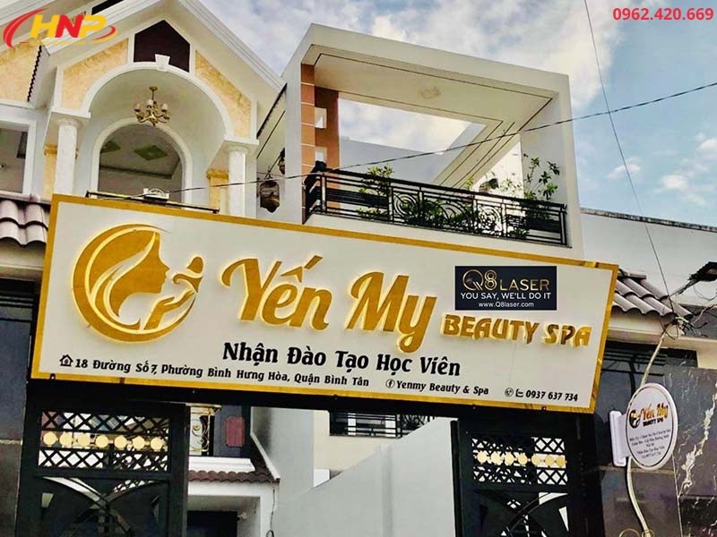 Làm Biển Quảng Cáo Spa Đẹp Giá Rẻ
