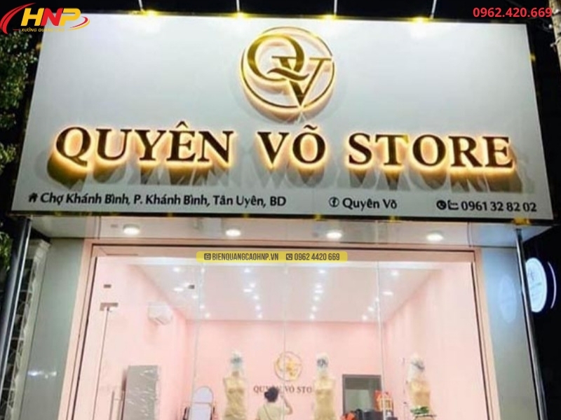 Làm Biển Quảng Cáo Thời Trang Giá Rẻ