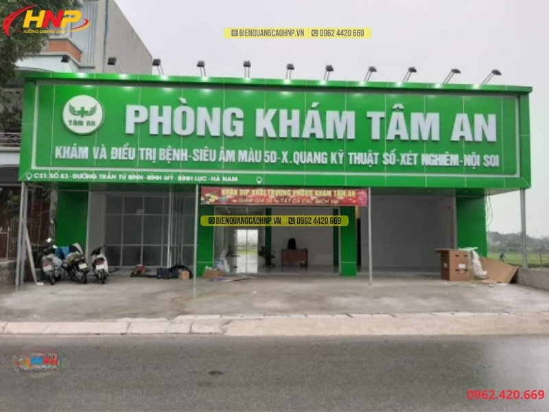 Làm Biển Hiệu Phòng Khám Chuyên Nghiệp