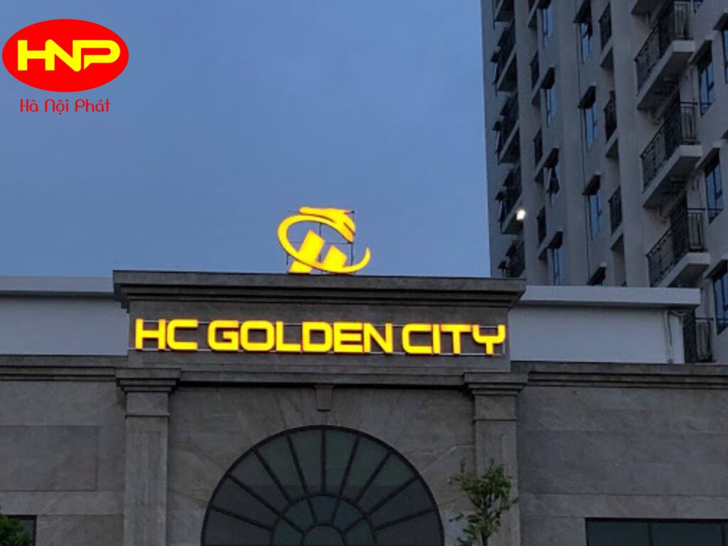 Đơn Vị Thi Công Bộ Chữ Nóc Tòa Nhà