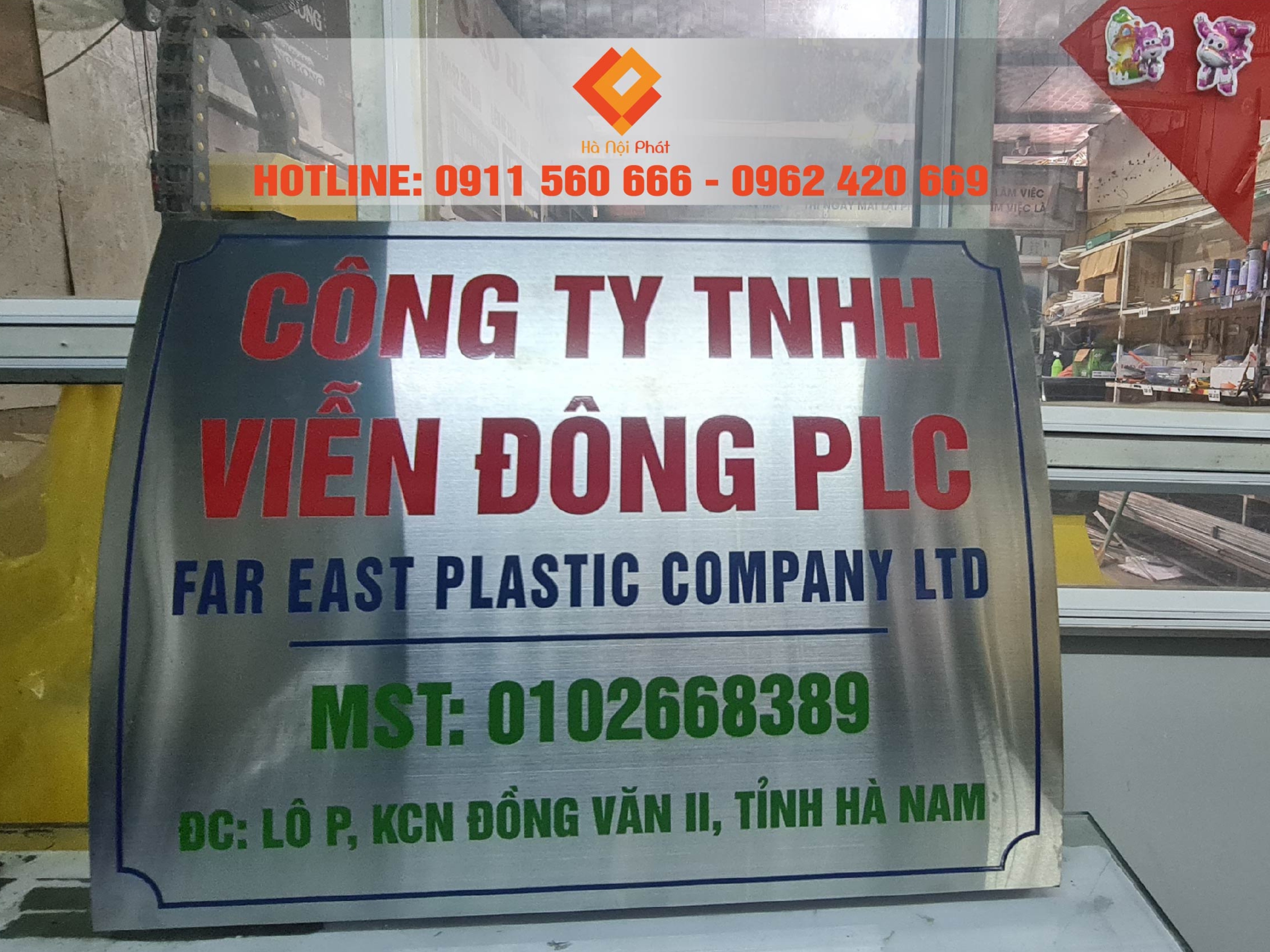 Làm Biển Hiệu Công Ty Giá Rẻ