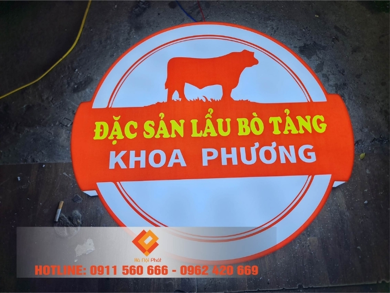 Làm Biển Hộp Đèn Giá Rẻ