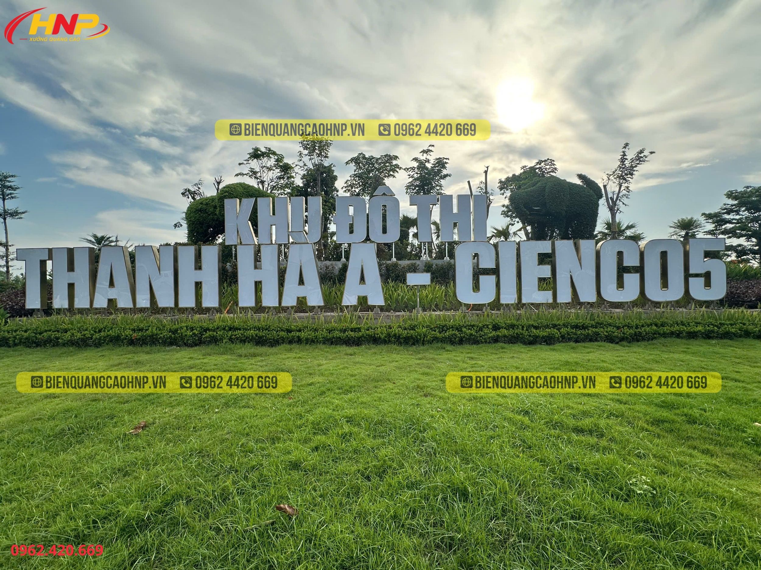 Làm Bộ Chữ Tên Khu Đô Thị Đẹp Giá Rẻ
