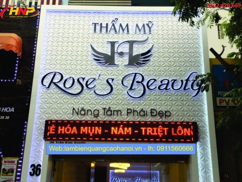 Làm Biển Quảng Cáo Spa Đẹp Giá Rẻ