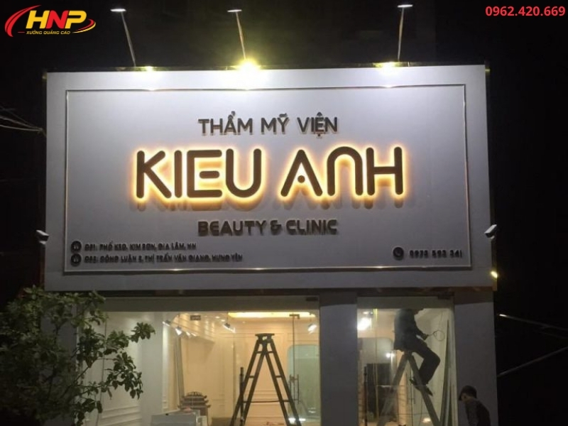 Làm Biển Quảng Cáo Spa Đẹp Giá Rẻ