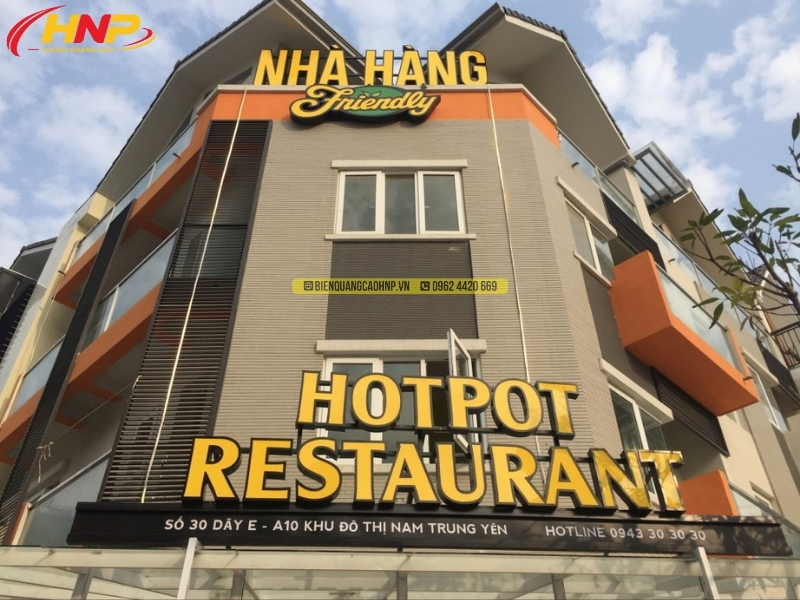 Báo Giá Biển Quảng Cáo Chữ Nổi