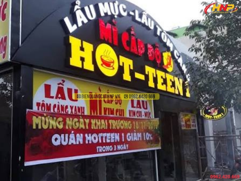 Đơn Vị Làm Biển Hiệu Nhà Hàng Uy Tín Hà Nội