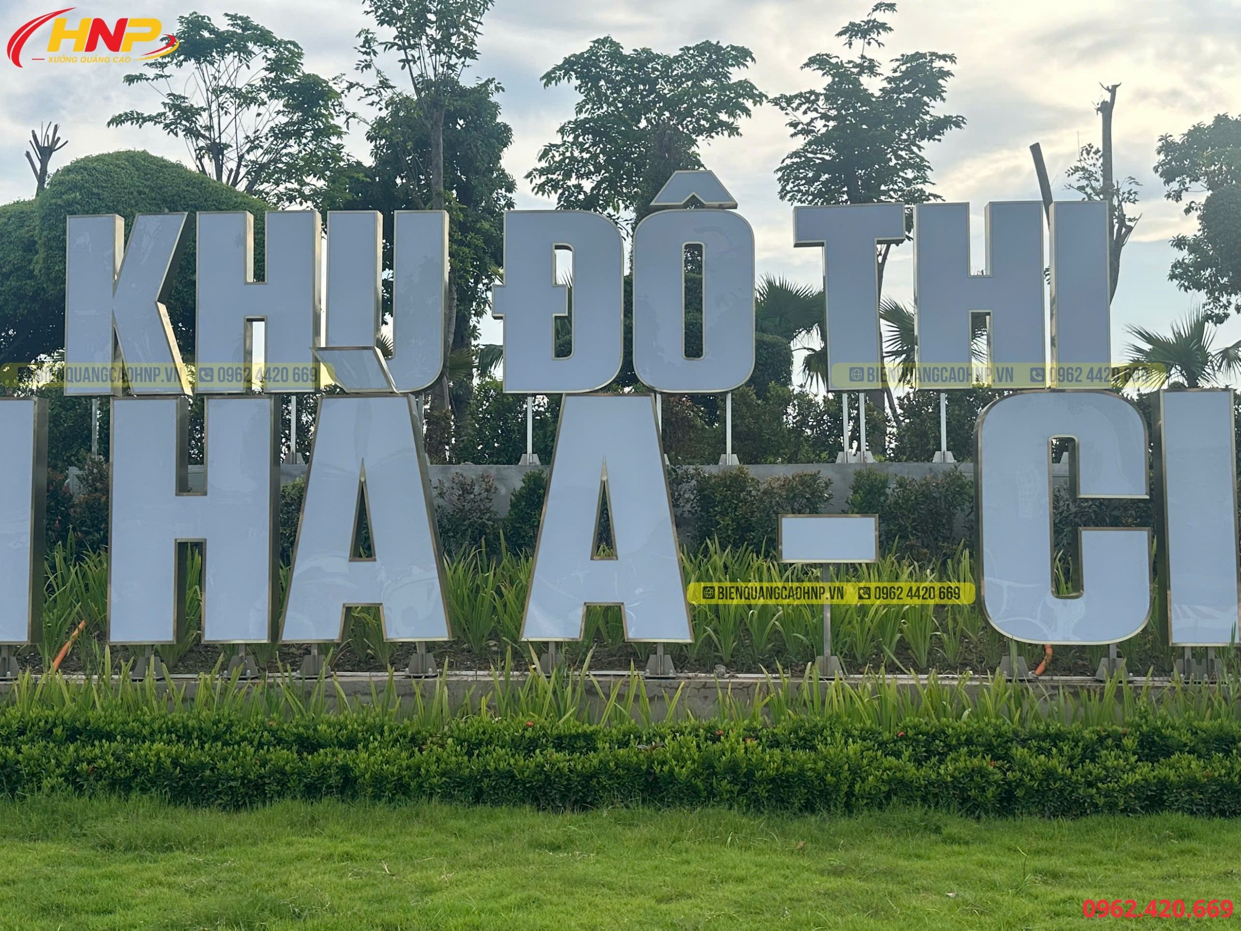 Làm Bộ Chữ Tên Khu Đô Thị Đẹp Giá Rẻ