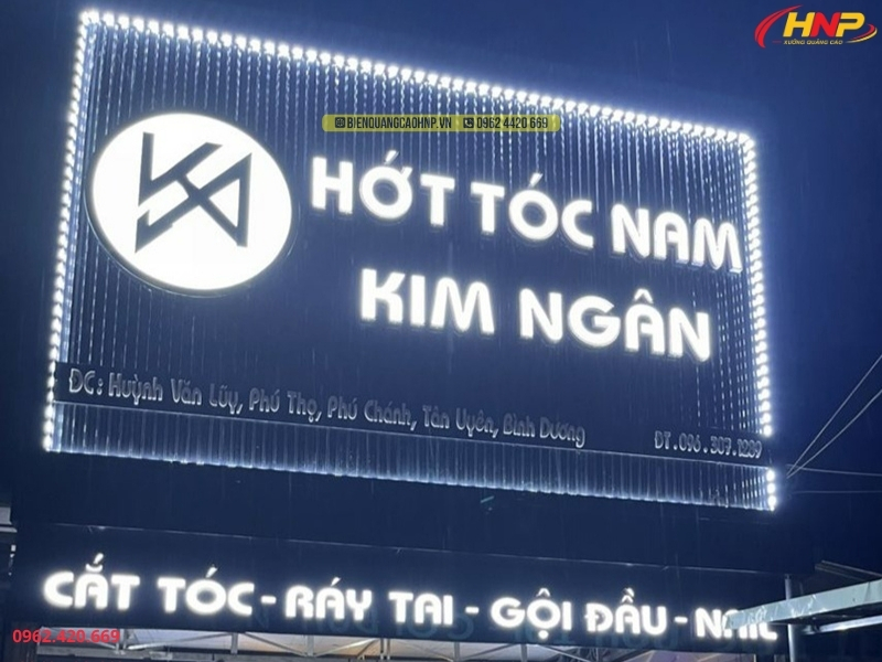 Làm Biển Quảng Cáo Salon Tóc Giá Rẻ