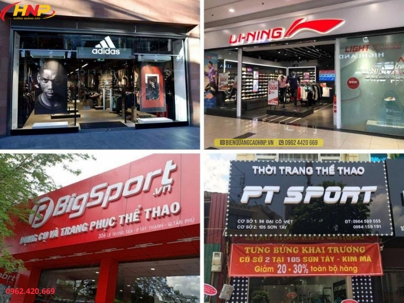 Biển Quảng Cáo Shop Quần Áo Hà Nội