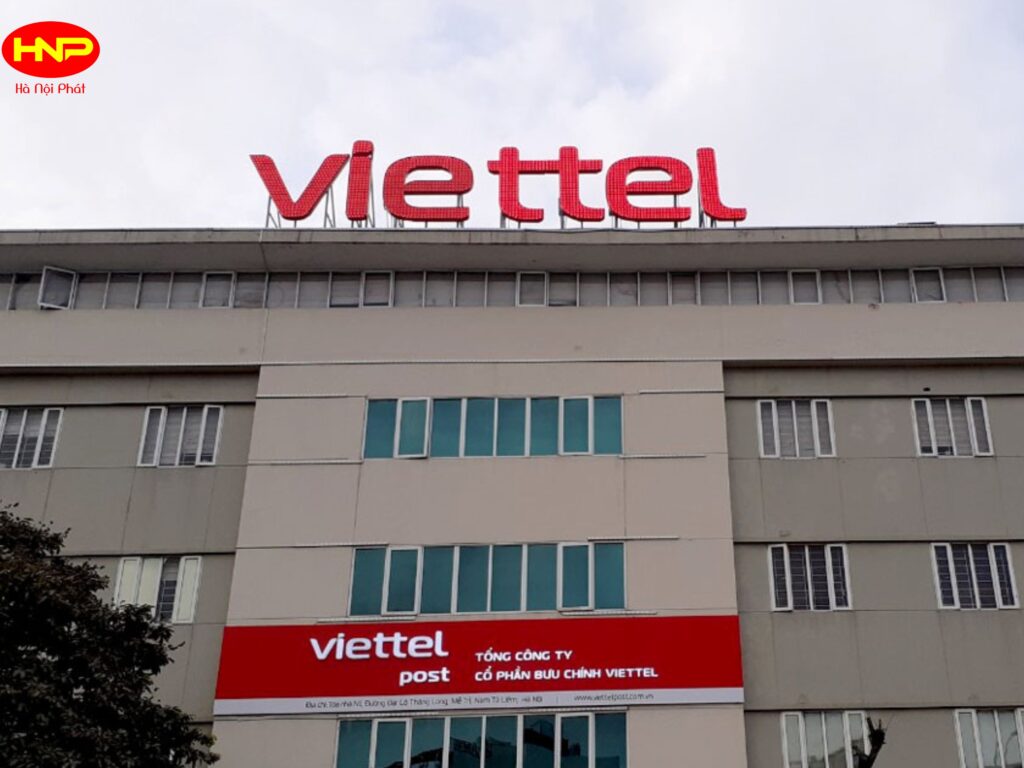 Đơn Vị Thi Công Bộ Chữ Nóc Tòa Nhà Giá Giá Rẻ