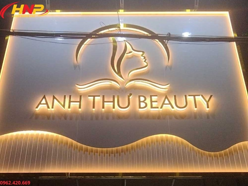 Đơn Vị Thi Công Biển Quảng Cáo Spa
