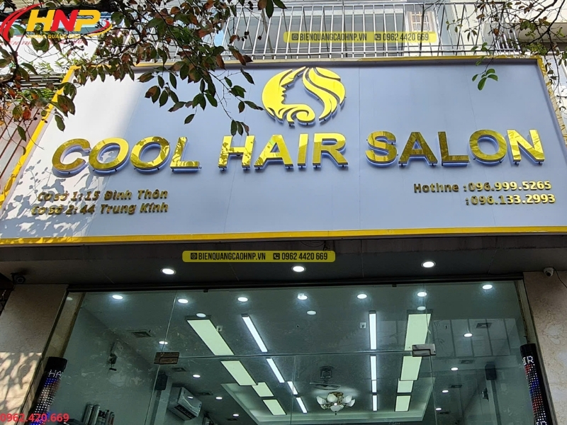 Báo Giá Biển Quảng Cáo Salon Tóc Mới Nhất