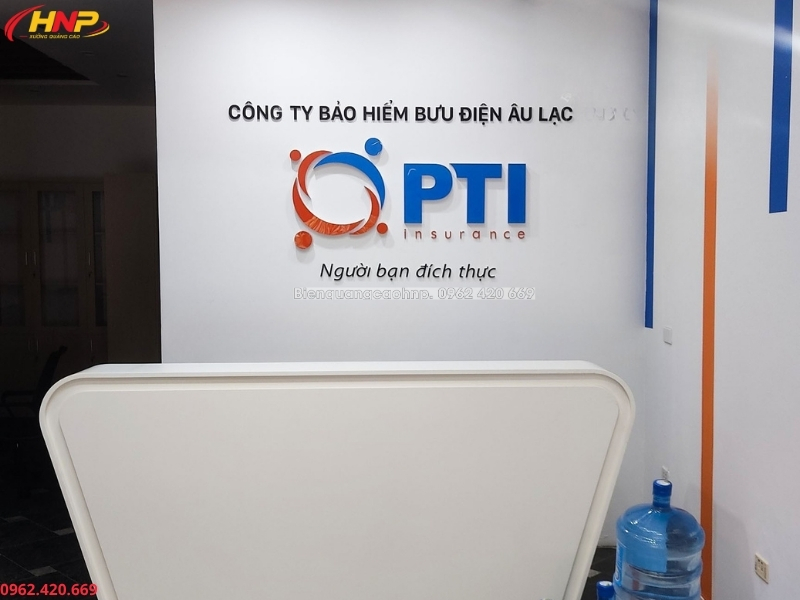 Làm Biển Backdrop Văn Phòng Đẹp