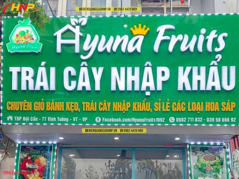 Làm Biển Hiệu Siêu Thị Đẹp Chuyên Nghiệp