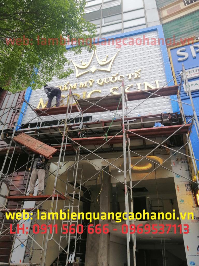 Thi Công Biển Quảng Cáo Tấm ốp 3D 9 Thi Công Biển Quảng Cáo Tấm ốp 3D