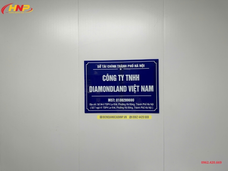 Làm Biển Tên Công Ty Đẹp