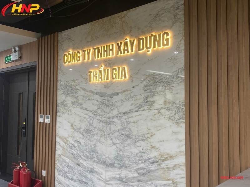 Làm Backdrop Sáng Đèn Tại Hà Nội Đẹp