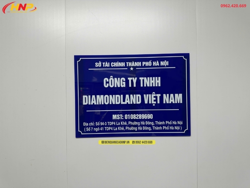 Làm Biển Tên Công Ty Đẹp