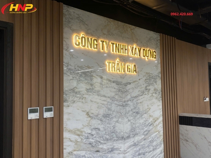 Làm Backdrop Sáng Đèn Tại Hà Nội Đẹp