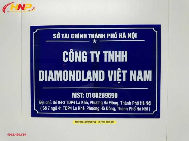 Làm Biển Tên Công Ty Đẹp