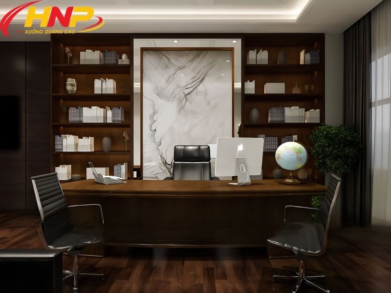 Từ khóa chính: làm backdrop văn phòng chuyên nghiệp
