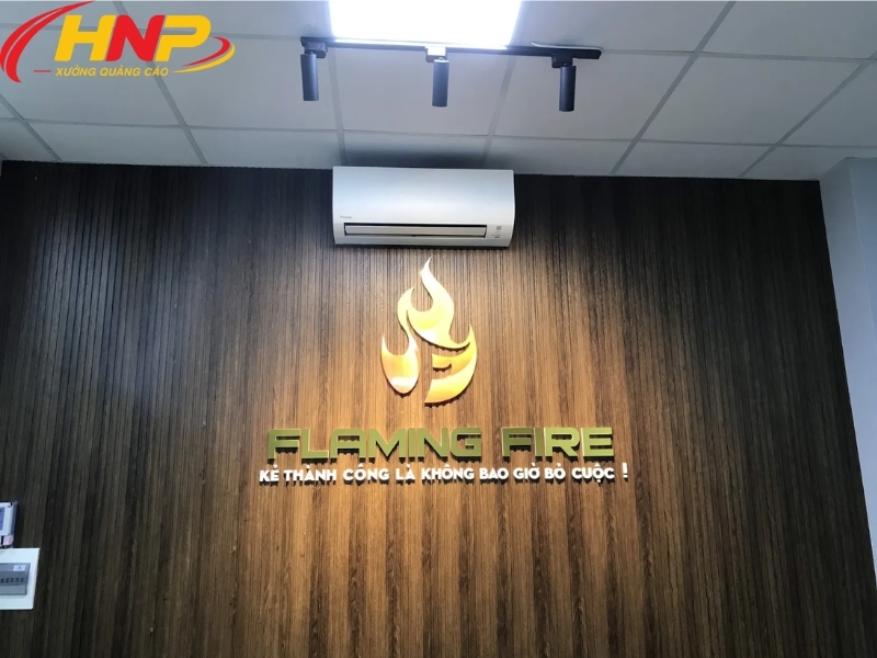 backdrop lễ tân Hà Đông