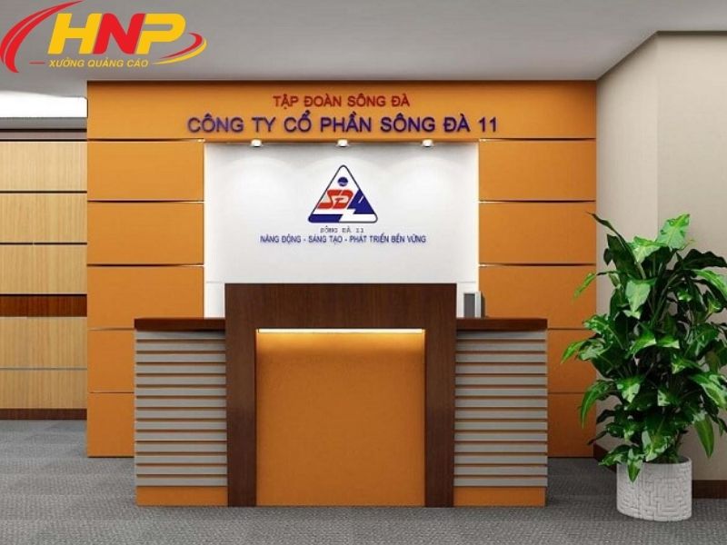 Backdrop công ty chuyên nghiệp 