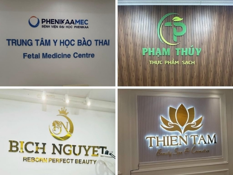 Đơn Vị Thi Công Backdrop Lễ Tân Văn Phòng Công Ty Uy Tín