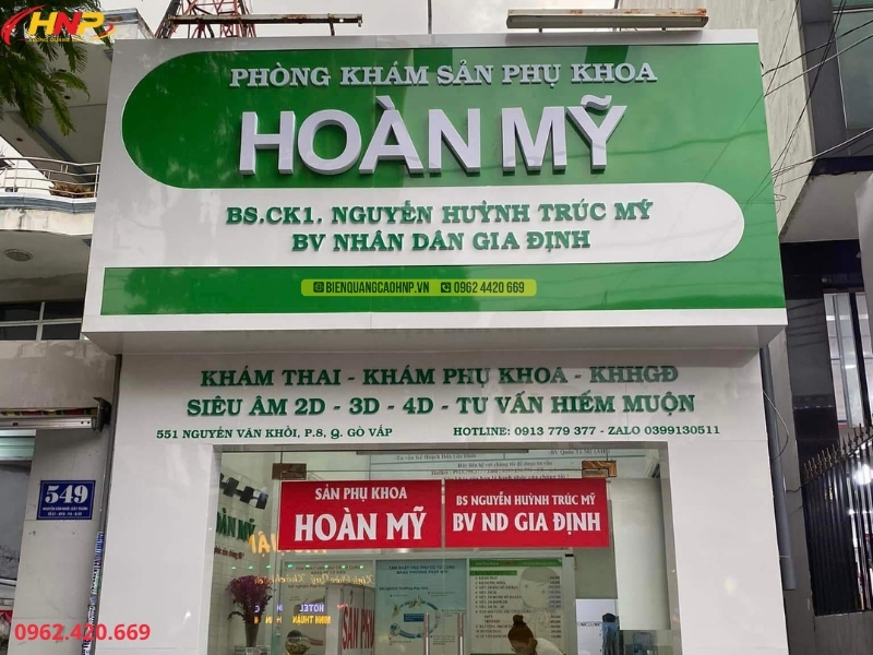 Làm Biển Hiệu Phòng Khám Chuyên Nghiệp