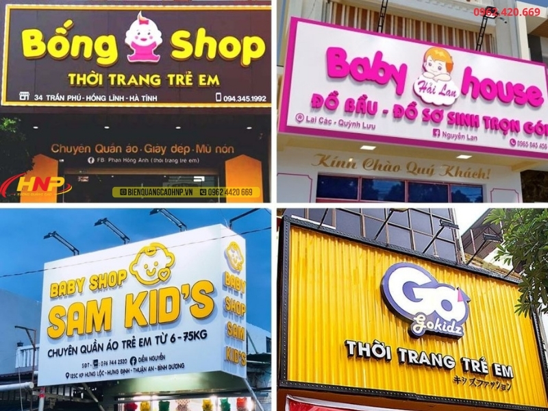 Công Ty Làm Biển Hiệu Shop Quần Áo