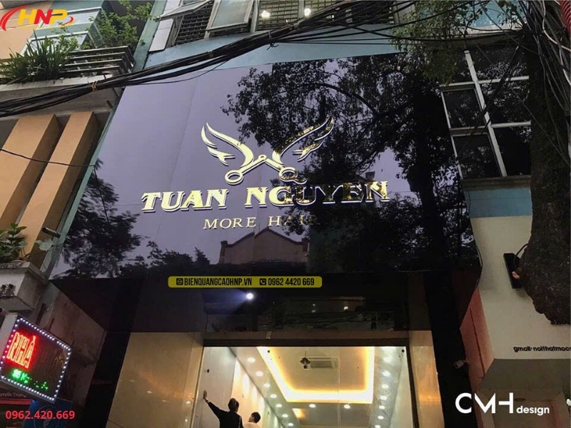 Thiết Kế Biển Quảng Cáo Salon Tóc Đẹp