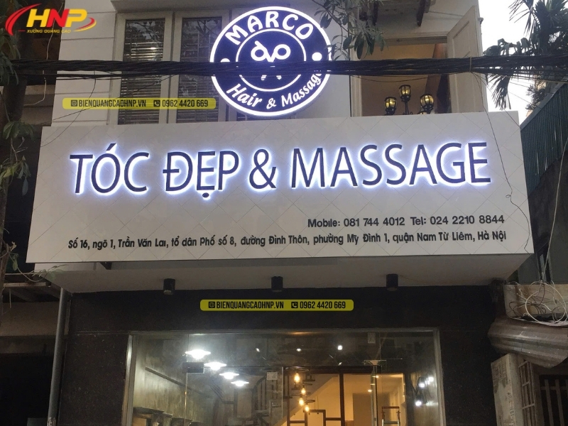 Thiết Kế Biển Quảng Cáo Salon Tóc Đẹp
