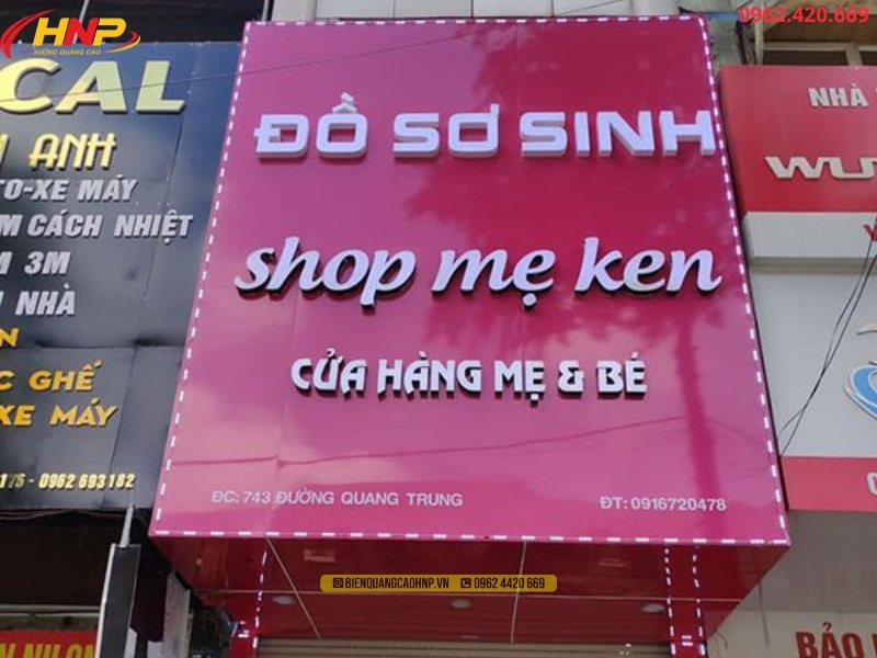 Làm Biển Quảng Cáo Thời Trang Giá Rẻ