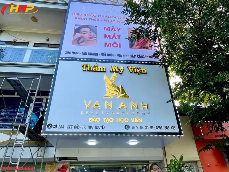 Thi Công Biển Quảng Cáo Spa Trọn Gói